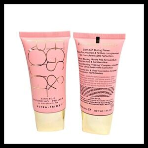 2 x Figs & Rouge Satin Soft Blurring Primer & Finishing Fix 1 fl oz Silicon Free